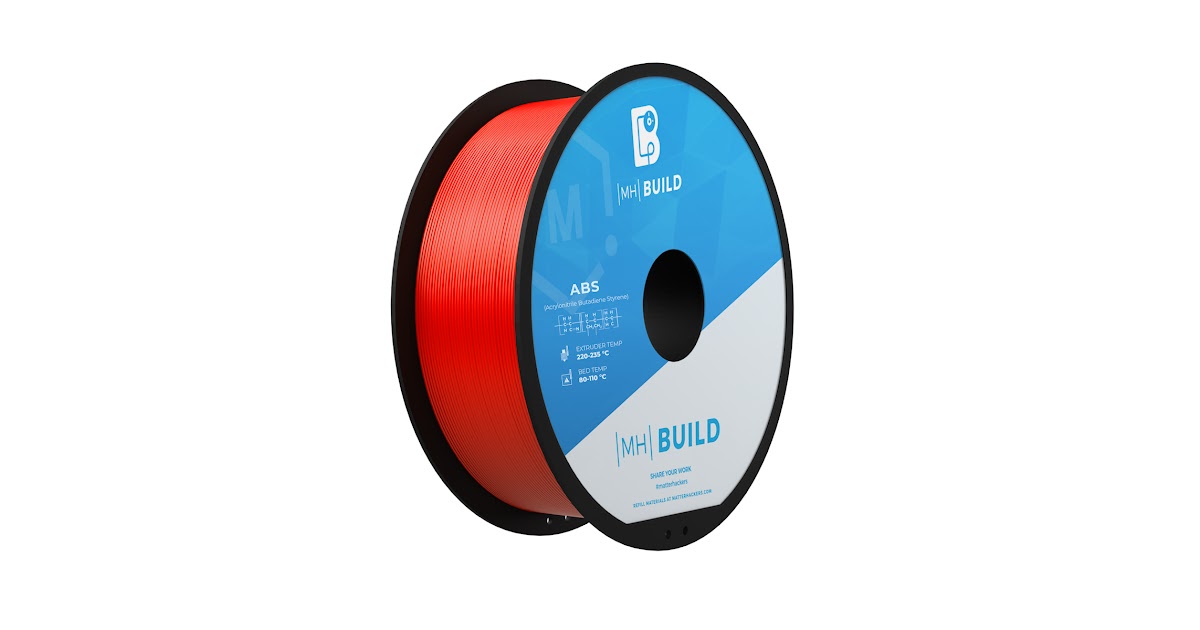 3WAY ABS Pro filament 1,75 mm Red 1 kg - 3WAY