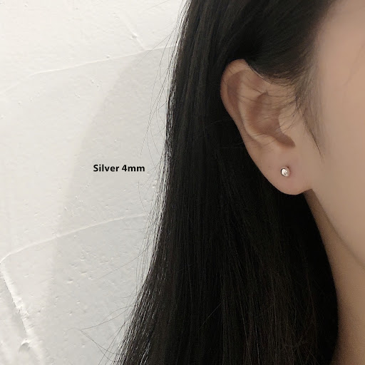 Title 10, Sterling Silver Needle Mini 3-4mm Beanie Small ...