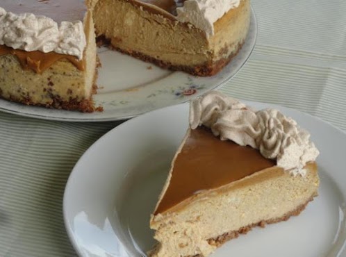 Biscoff Pumpkin Cheesecake