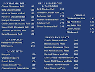 Chromepet Shawarma Kings menu 1