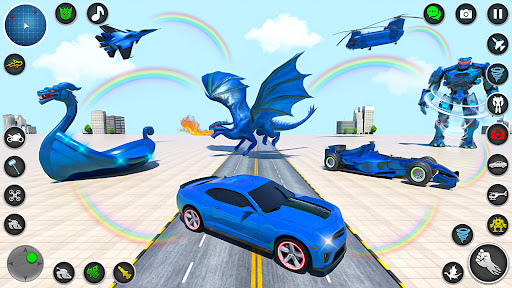 Screenshot Robot Car Transform Robot Game