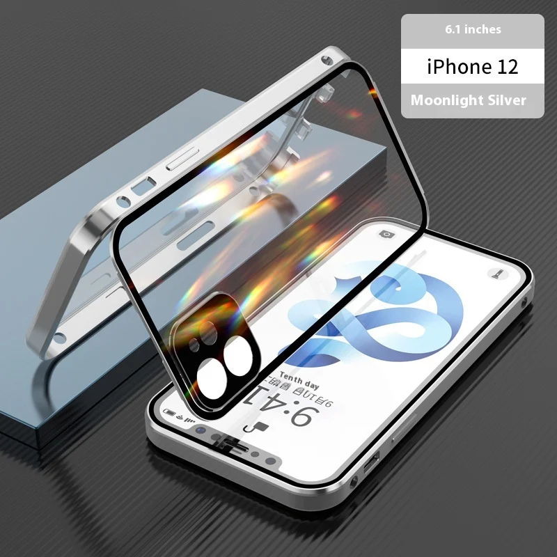 Custodia King per telefono magnetica HD con fibbia bifacciale applicabile Protezione completa e design premium