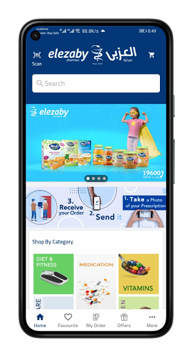 Screenshot Elezaby pharmacy