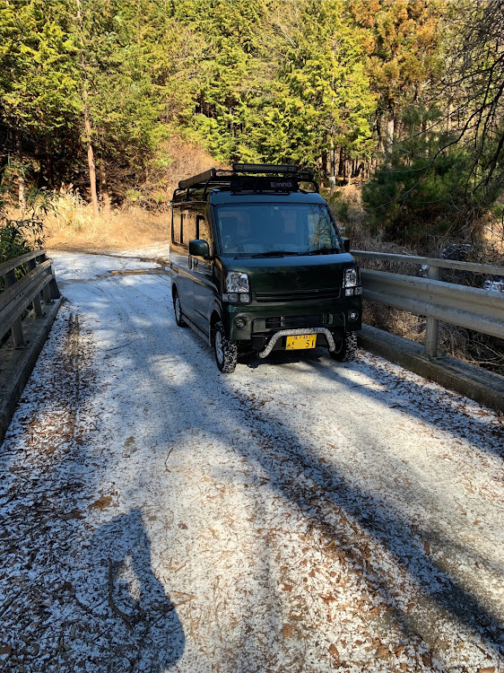 エブリイバンの雪に関するカスタム事例の投稿画像1枚目