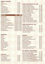 High N Hungry menu 3