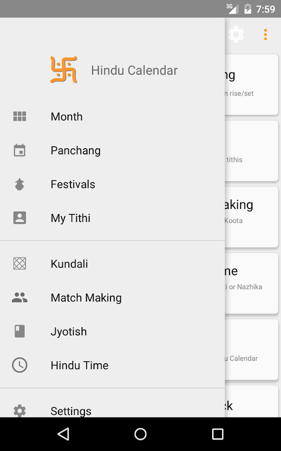 Hindu Calendar Android Apps on Google Play