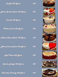 Happy Bakes & Cakes menu 3