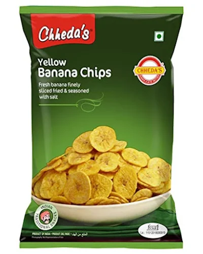 Chhedas Chheda Yellow Banana Chips - 150 gm