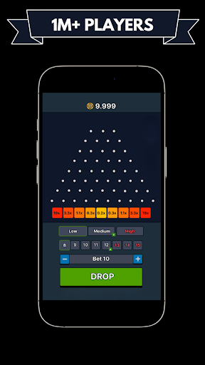 Screenshot Drop Balls 1000x : Drop & Win