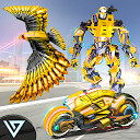 Descargar US Police Robot Bike Transform Pigeon Rob Instalar Más reciente APK descargador