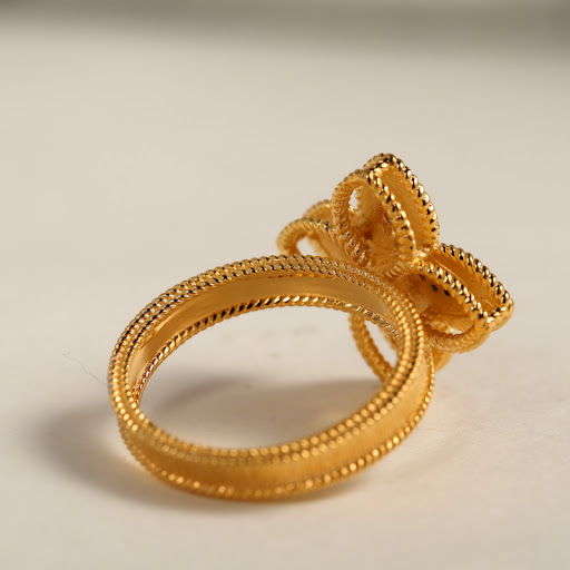 Title 4, Zircon Vintage Color Drawing Womens Ring, a st...