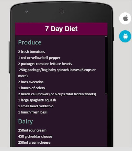 7 Day Diet