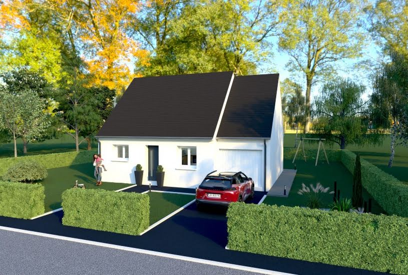  Vente Terrain + Maison - Terrain : 470m² - Maison : 50m² à Acquigny (27400) 