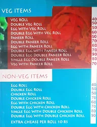 Kolkata Famous Kati Rolls menu 1