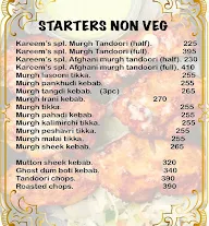 Karim's menu 4