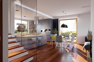 Aranżacja wnętrz 4 domu Domena 114 B