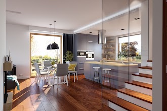 Aranżacja wnętrz 4 domu Domena 114 B