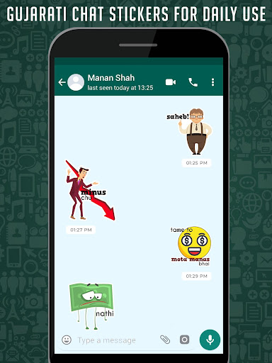 Gujarati Stickers For WhatsApp Chats,WAStickerApps