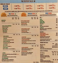 Domino's Pizza menu 1