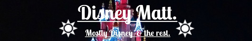 Disney Matt Banner