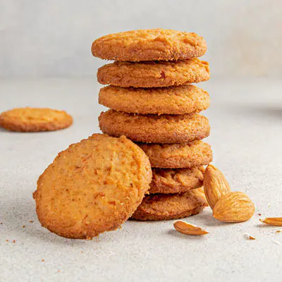 Almond Tea Crunch Cookies - 150 Gms