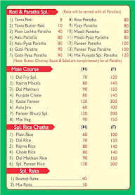 Kanishk Punjabi Food menu 2