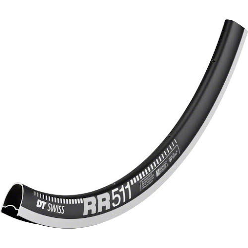 DT Swiss RR 511 700c Tubeless-Ready Road Rim: includes Squorx Nipples and Rim Washers