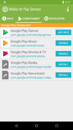 Screenshot Utilities for Play Services