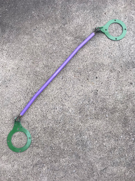 RX-7のFC3S・タワーバー・タワーバー塗装・ハロウィン仕様・塗装完了に関するカスタム事例の投稿画像5枚目