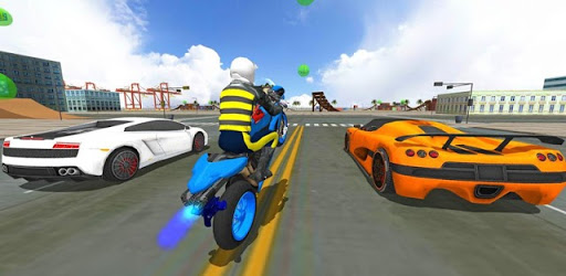 Sports bike simulator Drift 3D