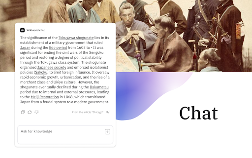 Wikiwand - Elevate Wikipedia with AI Preview 6