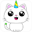 Unicorn Cat Coloring Book icon