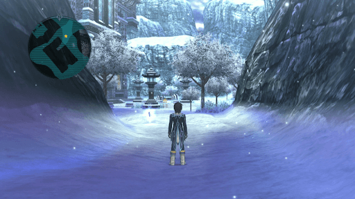 テイルズオブエクシリアリマスター_北東からザイラの森の教会に入る