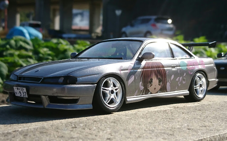 Shion@No car No Life!さんが投稿したプラモデル・s14後期、シルビアに関するカスタム事例の投稿画像2枚目