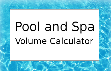 Pool and Spa Calculator small promo image