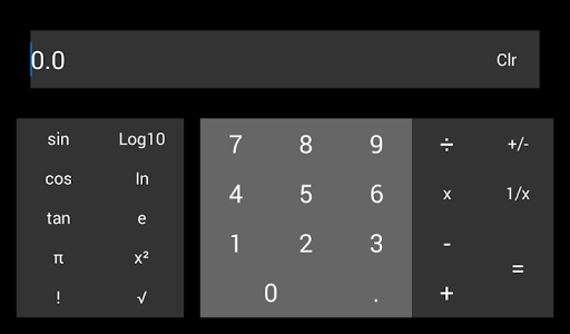 Basic Scientific Calculator