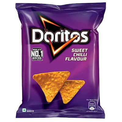 Doritos Spicy Sweet Chili Flavored Tortilla Chips - 75 gm