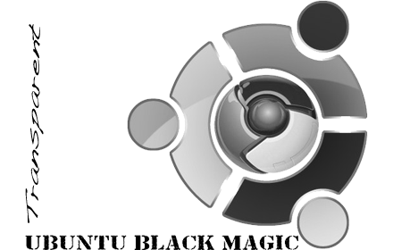 Ubuntu Black Magic Theme - Transparency small promo image