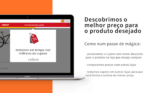 Reduza: Testador de cupons para suas compras