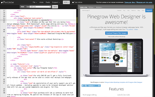 Pinegrow Web Designer