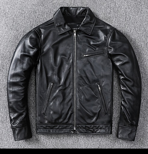 Title 1, Top Layer Fine Sheepskin Genuine Leather Mens ...