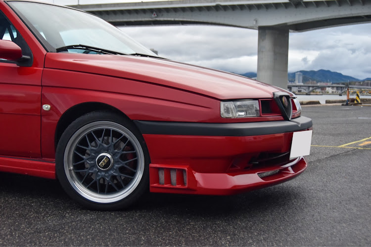155の155の日・アルファロメオ・BBS RG・ホイールタイヤ交換に関するカスタム事例の投稿画像3枚目