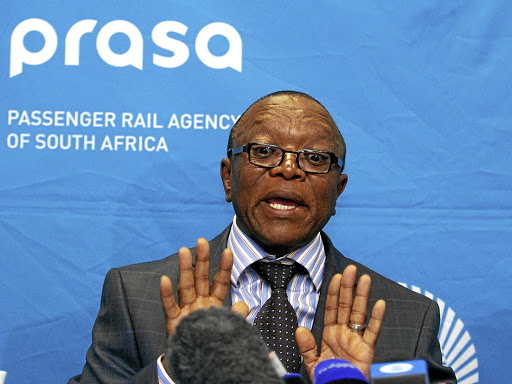 Transnet board chairperson Popo Molefe faces a lawsuit.