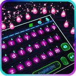 Cover Image of Download Blinking Neon Light Keyboard Theme 1.0 APK