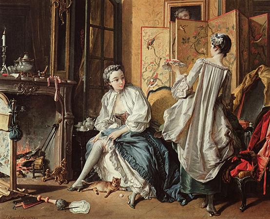 La toilette, 1742, François Boucher, Madrid, Museo Thyssen