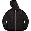 rhinestone zip up hooded sweatshirt ss22