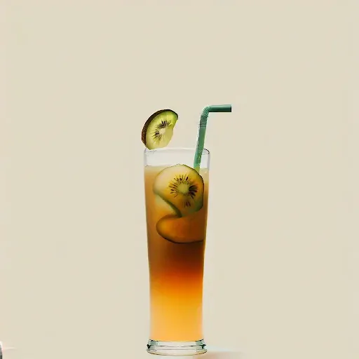 Kiwi Lemon Iced Tea [450 Ml, 1 Mason Jar]