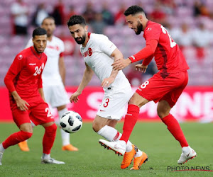 Dylan Bronn était ravi de se mesurer aux Diables, malgré l'absence de son idole sur la pelouse