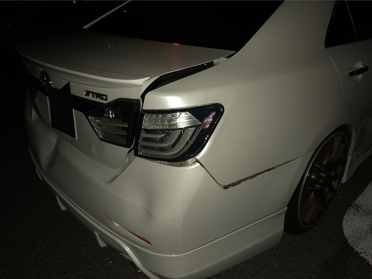 カムリのカムリ50・ドライブ好き・事故・事故には気をつけように関するカスタム事例の投稿画像1枚目