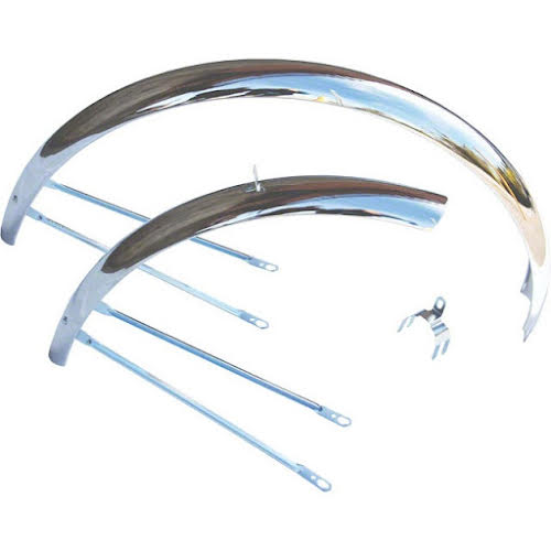 Wald Middleweight 952-26" Chrome Fender Set